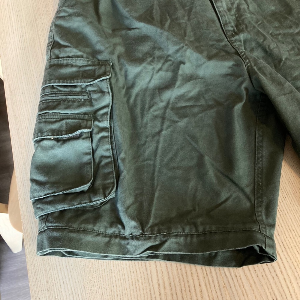 Boy Scouts of America Cargo Shorts Mens 38 Green Convertible Pants Shorts Only - Picture 13 of 15